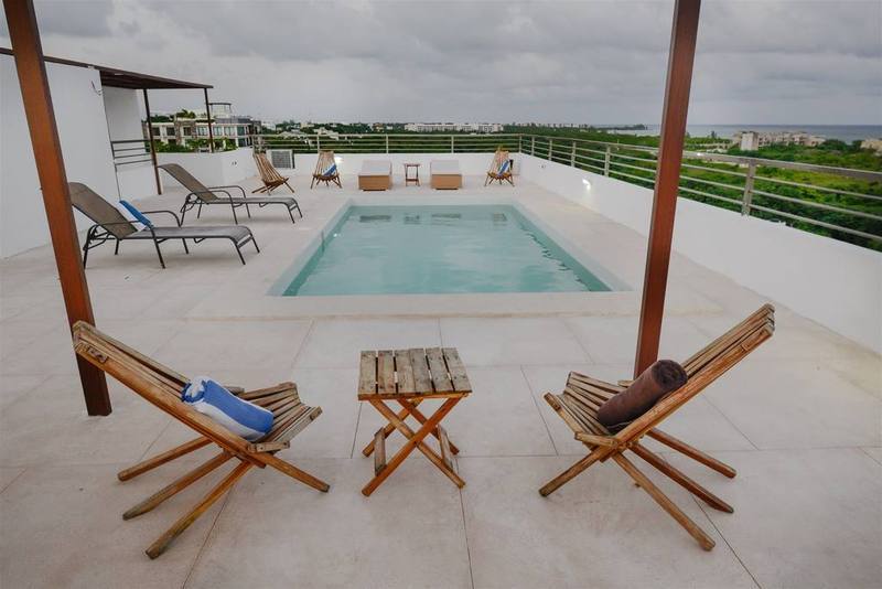La Playa Condo Playa del Carmen Exteriör bild