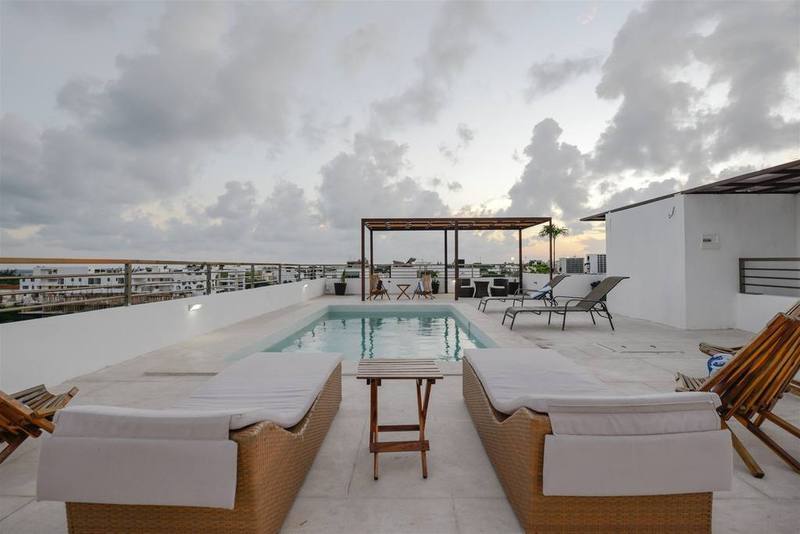 La Playa Condo Playa del Carmen Exteriör bild