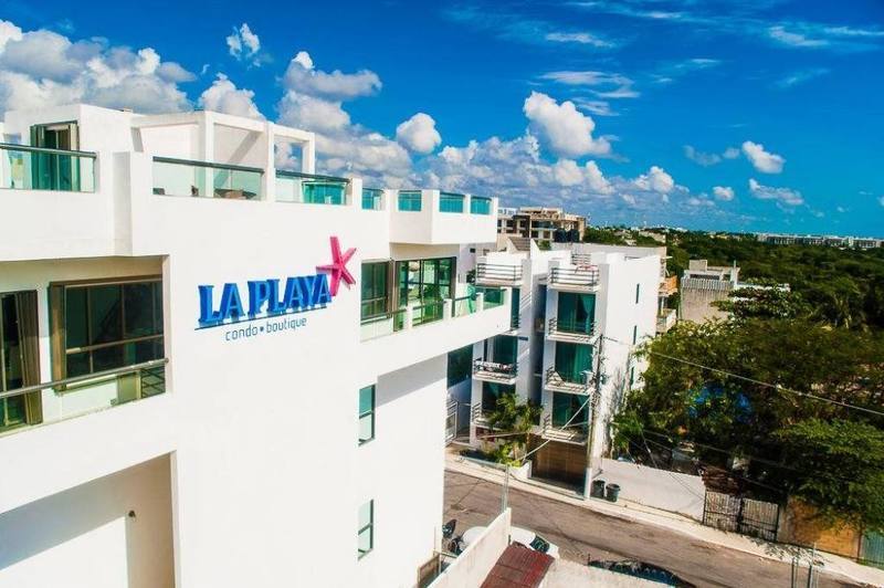 La Playa Condo Playa del Carmen Exteriör bild