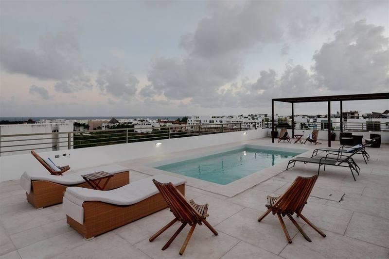 La Playa Condo Playa del Carmen Exteriör bild